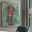Aquatique Lobster II - impression d'un seul cadre photo-1669360641-1669360642