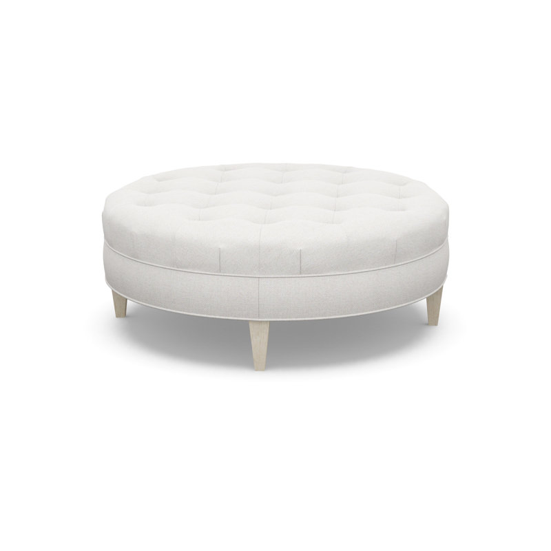 Round Ottoman, Sandstone, 2245-80
