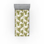 Vert pistache, blanc / floral 1