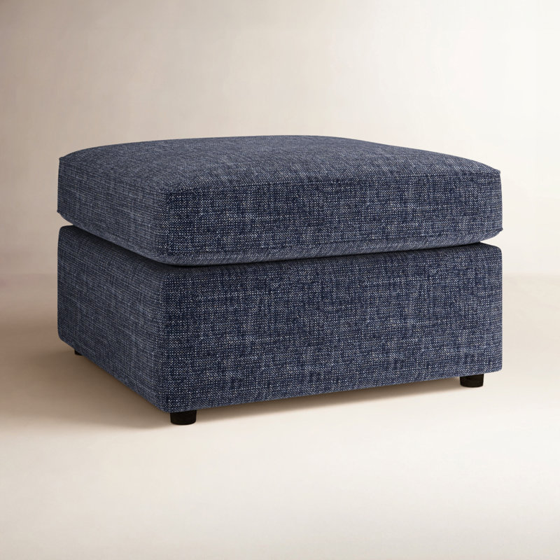 Caldwell 30" Ottoman, Nomad Indigo