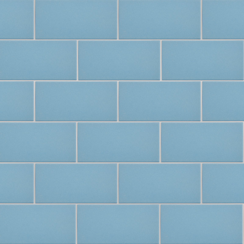 Brique Piscina 4-3 / 4 po X 9 5/8 po Carreau de porcelaine pour plancher et mur, Île Seymour Nord, Galapagos