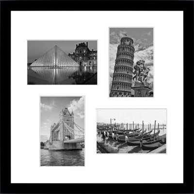 Addalie Wood Picture Frame with Mat