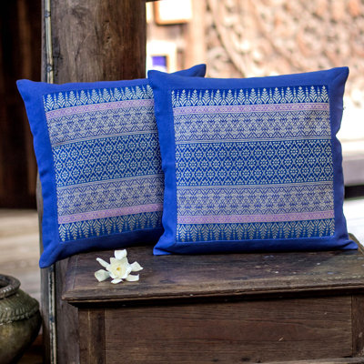 Pichard Geometric Cotton Pillow Cover