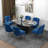 Farr Velvet Upholstered Side Chair With Silver Legs-1217884603