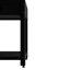 Table basse carrée à double couche carrée avec compartiment caché et verrou de sécurité à empreinte digitale, motif en marbre noir, parfaite pour les espaces de vie dans les bâtiments d'appartements, avec des matériaux confortables