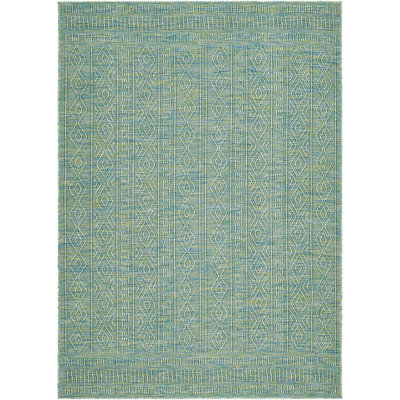 Tapis d'extérieur vert foncé / vert Terrace