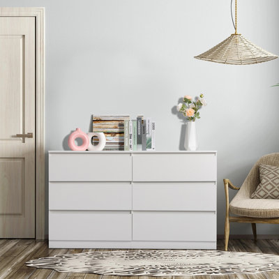Commode double 6 tiroirs Charlan
