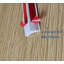 Moulure d'angle auto-adhésive flexible, flexible et auto-adhésive pour plafond, dosseret, rebord de carrelage, comptoir, plinthe, comptoir, plancher et plus, blanc, 20 pieds