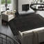 Wool Oriental Area Rug in Black/Green/Rust
