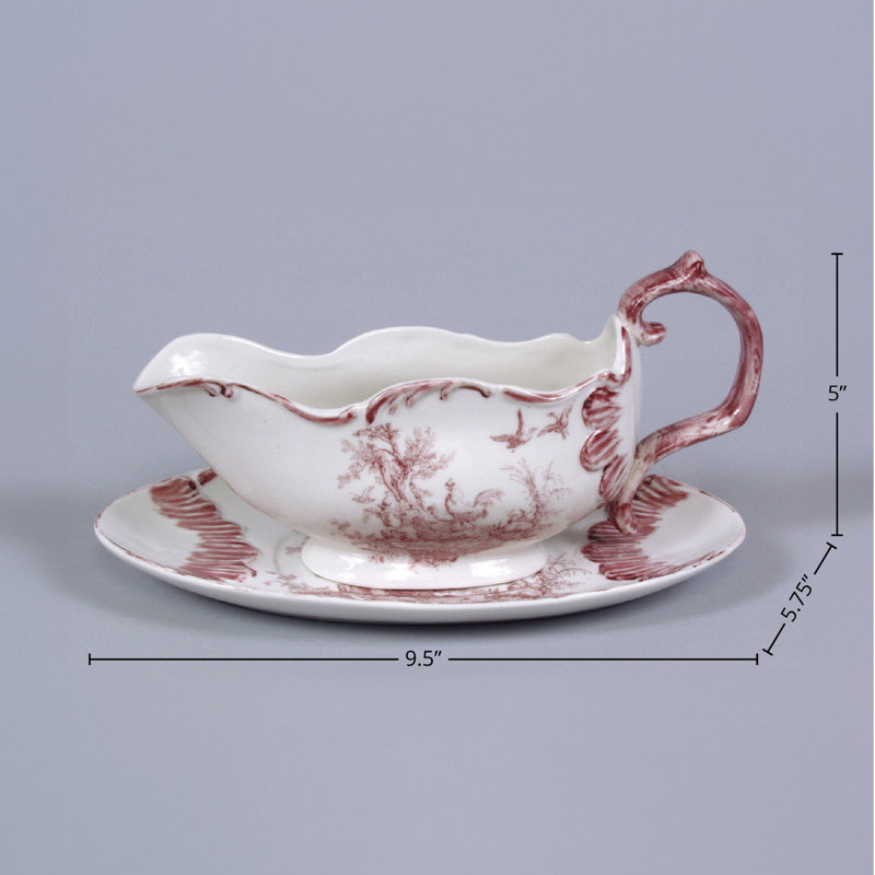 Saucière Crawford Rosalind Wheeler, Rouge / Blanc