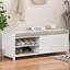 Banc à chaussures avec rangement et coussin-1241078036