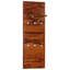 Portemanteau en bois de sheesham massif 46,5 po x 15,7 po
