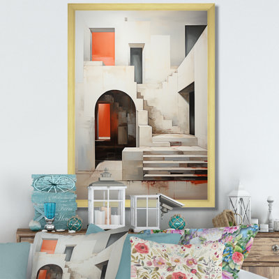 " Minimalism Emphasizes Simplicity Stairs III "