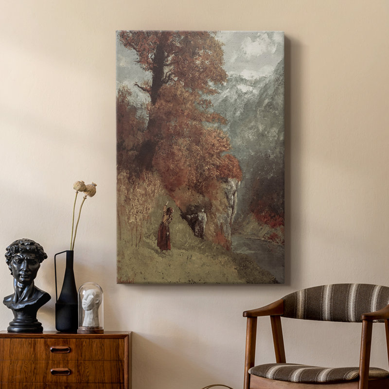 Paysage rétro CLXV - galerie Cavas sur mesure