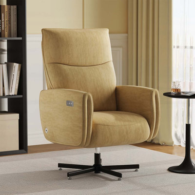 Fauteuil de bureau pivotant à 360 ° en velours, pour le bureau à domicile et le salon