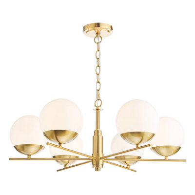 Aydrian 6 - Light Brass Pendant