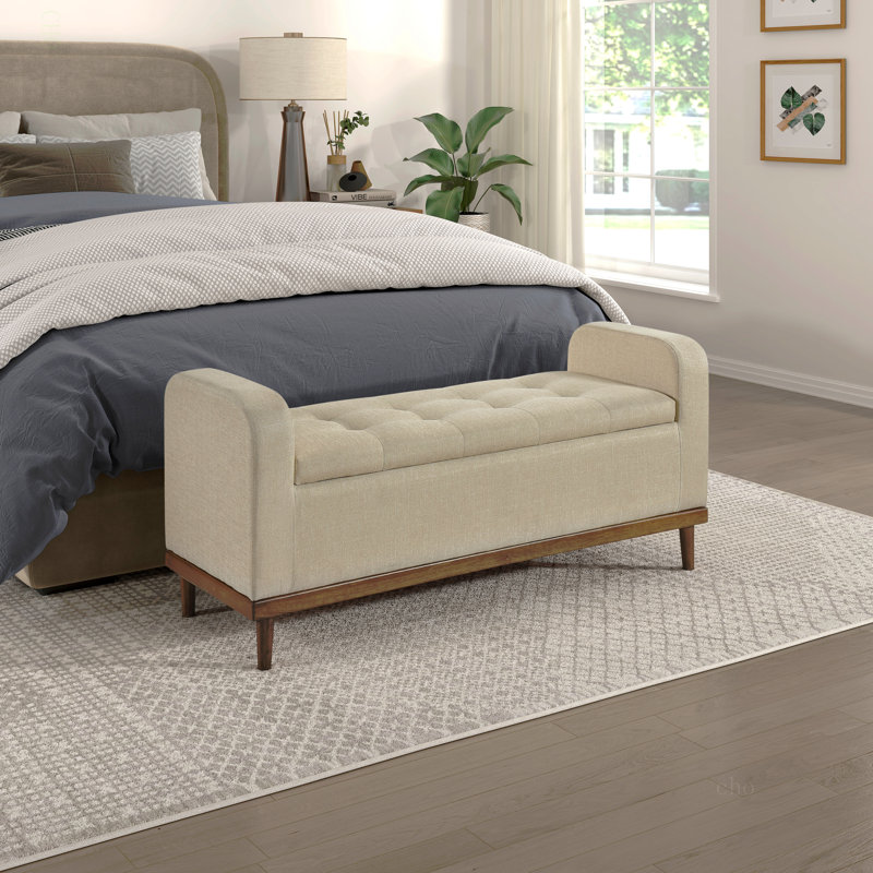 Meuble de rangement Mid-Century, Marron clair