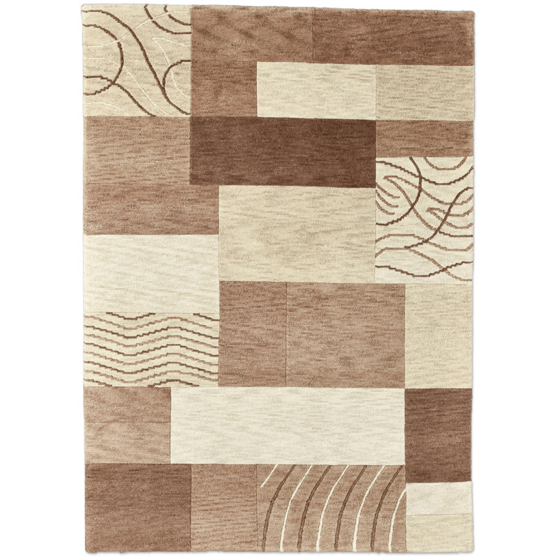 Handmade wool rug, Rectangular 120 x 180cm