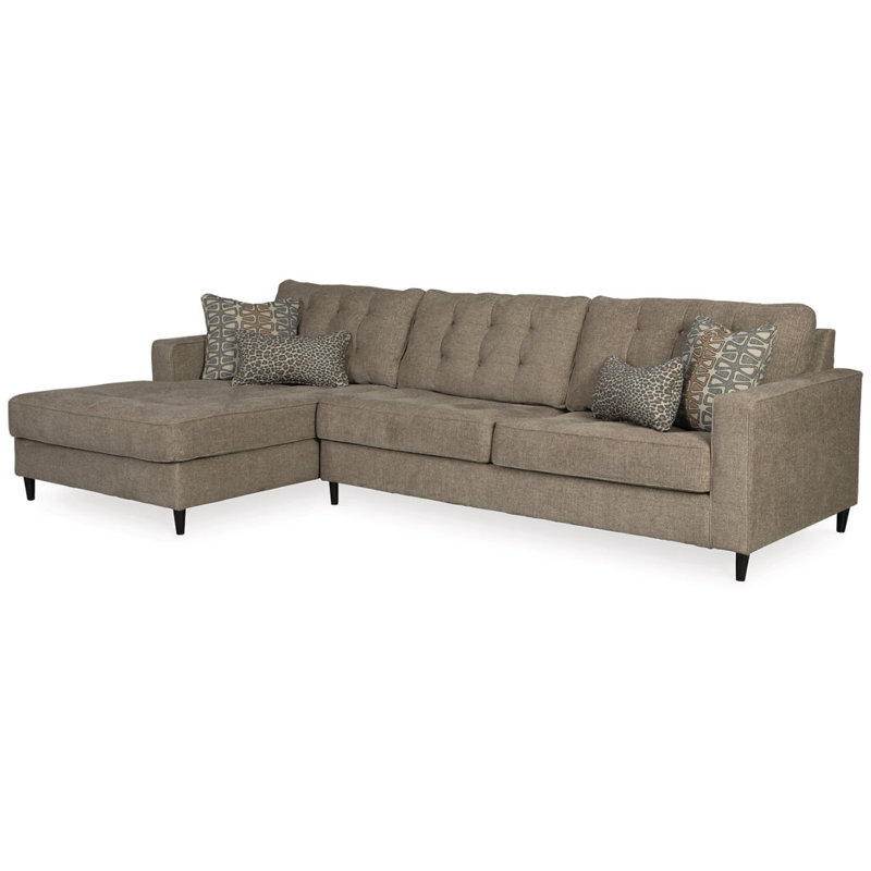 Canapé modulaire 2 pièces avec chaise Flintshire, Accoudoir à gauche (vu de face)