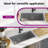 vidaXL Kitchen Sink with Strainer, Stainless Steel Top-Mount Sink, Fast Drainage, Anti-Corrosion-85501552-85501555