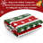Christmas Party Machine Washable Area Rug Red/White/Green-1191040173