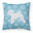 Winter Snowflakes Indoor/Outdoor Throw Pillow-32011301