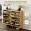16 Pair Shoe Storage Cabinet