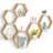 6 Piece Hexagon Floating Shelf-180538249