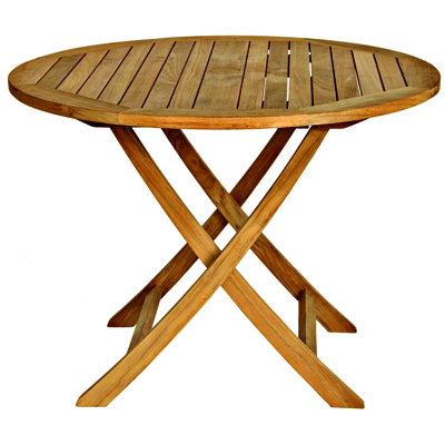 Cambridge 40" Folding Teak Dining Table