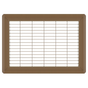 Brown Heavy Gauge Floor Grill