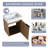 19'' Single Bathroom Vanity with Ceramic Top