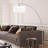 86" Tall Metal Floor Arc Lamp-398798955-398798952