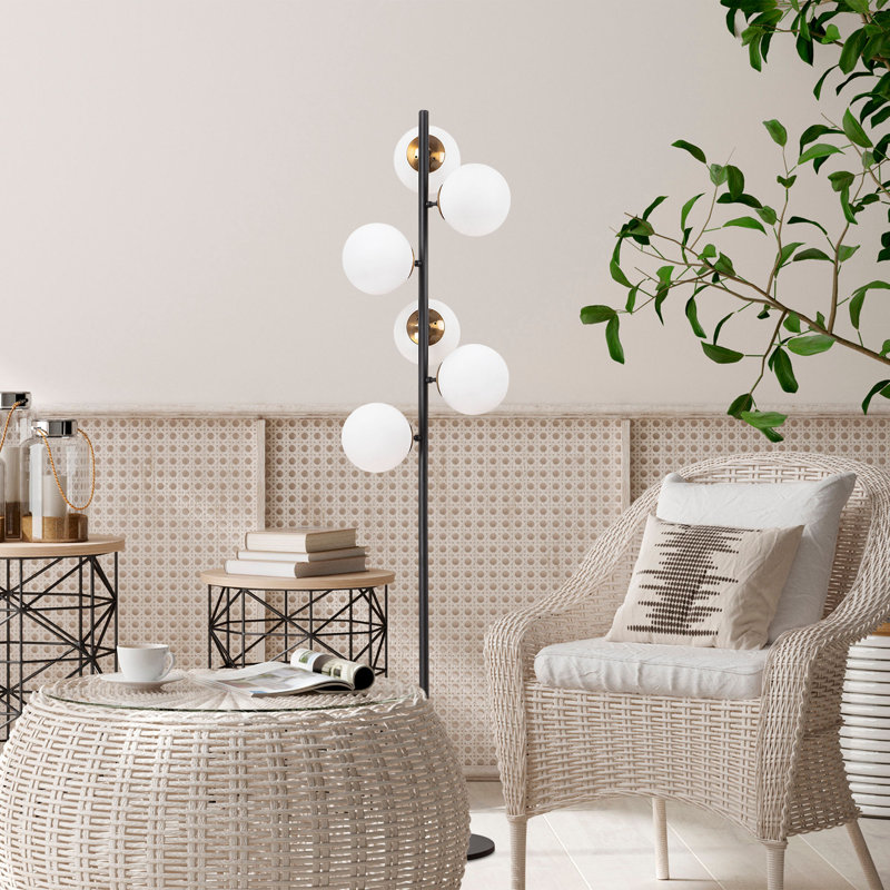 Tivoli 163cm Tree Floor Lamp, Black