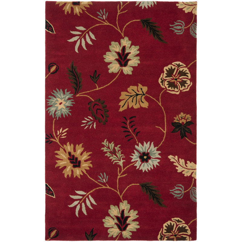Jardin Hand Tufted Wool Rug, 5' x 8'