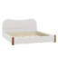 Lit plateforme tapissier avec pieds en bois-1257304745-1257304743