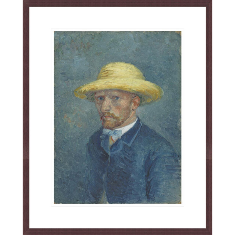 Portrait de Theo van Gogh par Vincent van Gogh, H 21,75 po x l 17,56 po