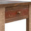 Table de bout en bois massif avec rangement Fena