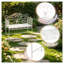 Banc de jardin extérieur en acier crème blanc de 44 po, banc de parc en métal rétro pour patio, porche, pelouse, pour 2 adultes, capacité de 440 lb