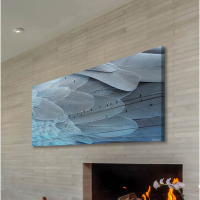 «Feather Dreams», reproduction sur toile tendue
