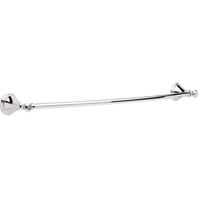 Cassidy 30 in. Wall Mount Towel Bar Bath Hardware Accessory in Polished Chrome