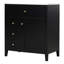 Meuble-lavabo noir 30 po avec lavabo-543679674