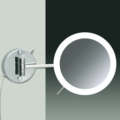 Metal Wall Mirror, Chrome
