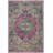 Christa Oriental Fuchsia/Aqua Area Rug-1847446783