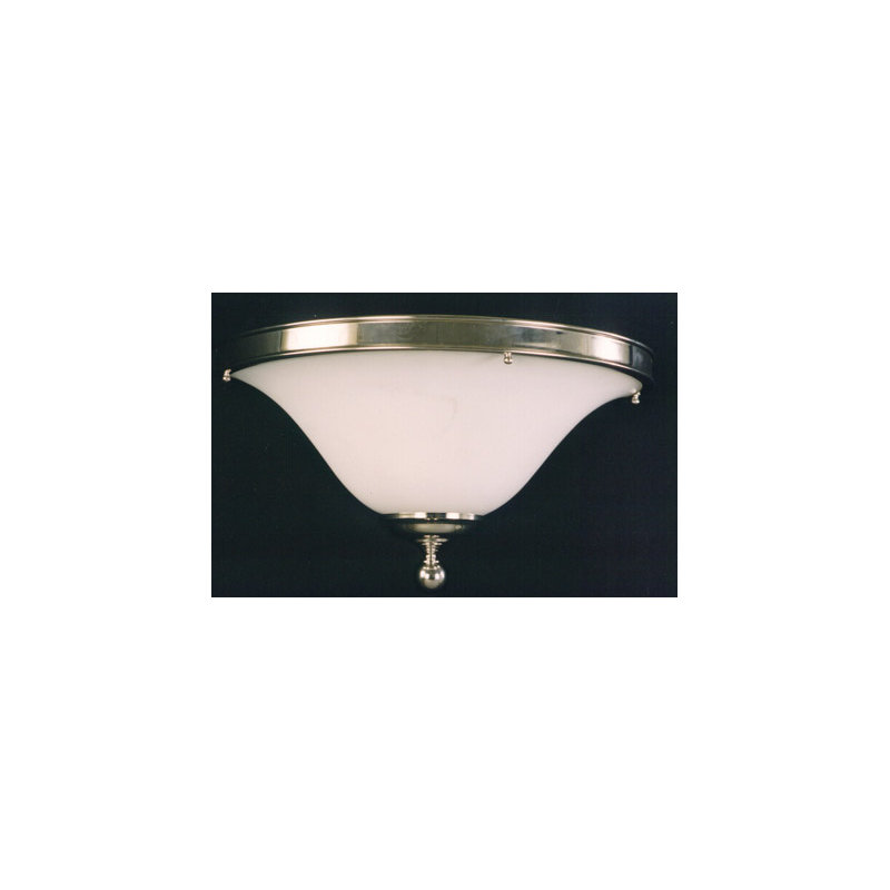Desrosiers Glass Flush Mount, Antique Silver
