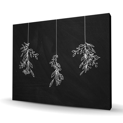 Gui - décor de salon en toile noire | Décoration de maison élégante