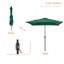 Parasol de marché carré Rinesh-1577955542