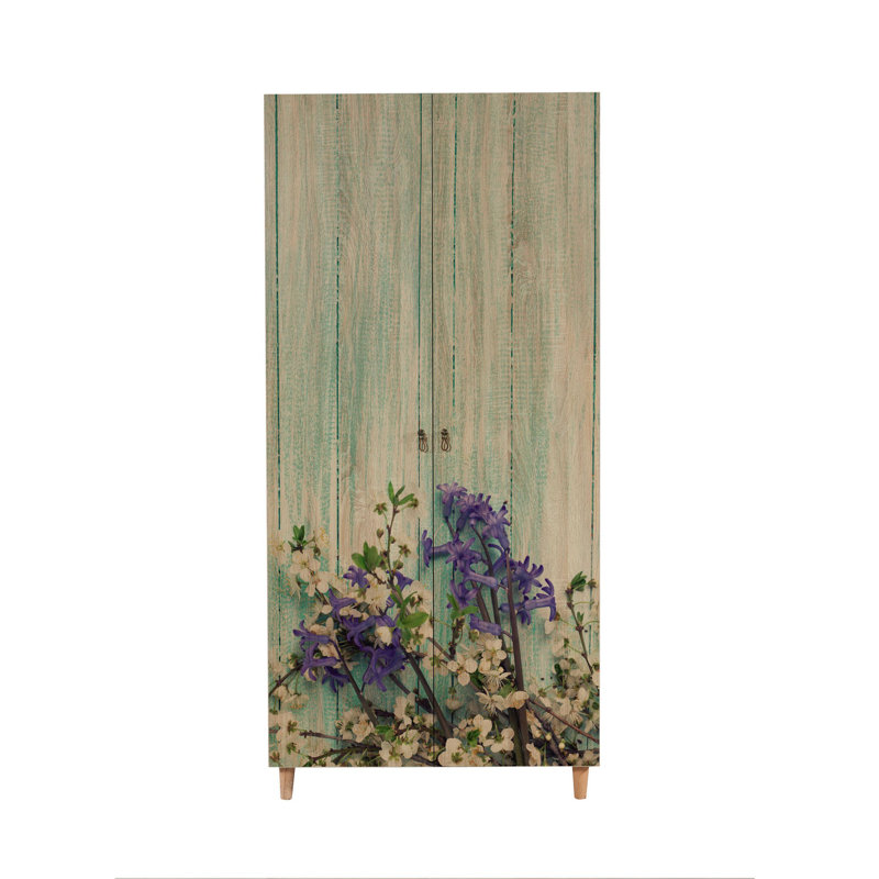 Kenna 2 Door Manufactured Wood Wardrobe