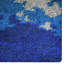 Premium Quality Abstract Hand Knotted Silk Blue | Beige Rectangle Indoor Area Rug-894650042