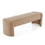 Élégant et simple banc de repose-pieds en forme de chameau