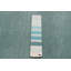 Tapis bleu Kashkuli Gabbeh 6 pi 7 po x 6 pi 7 po